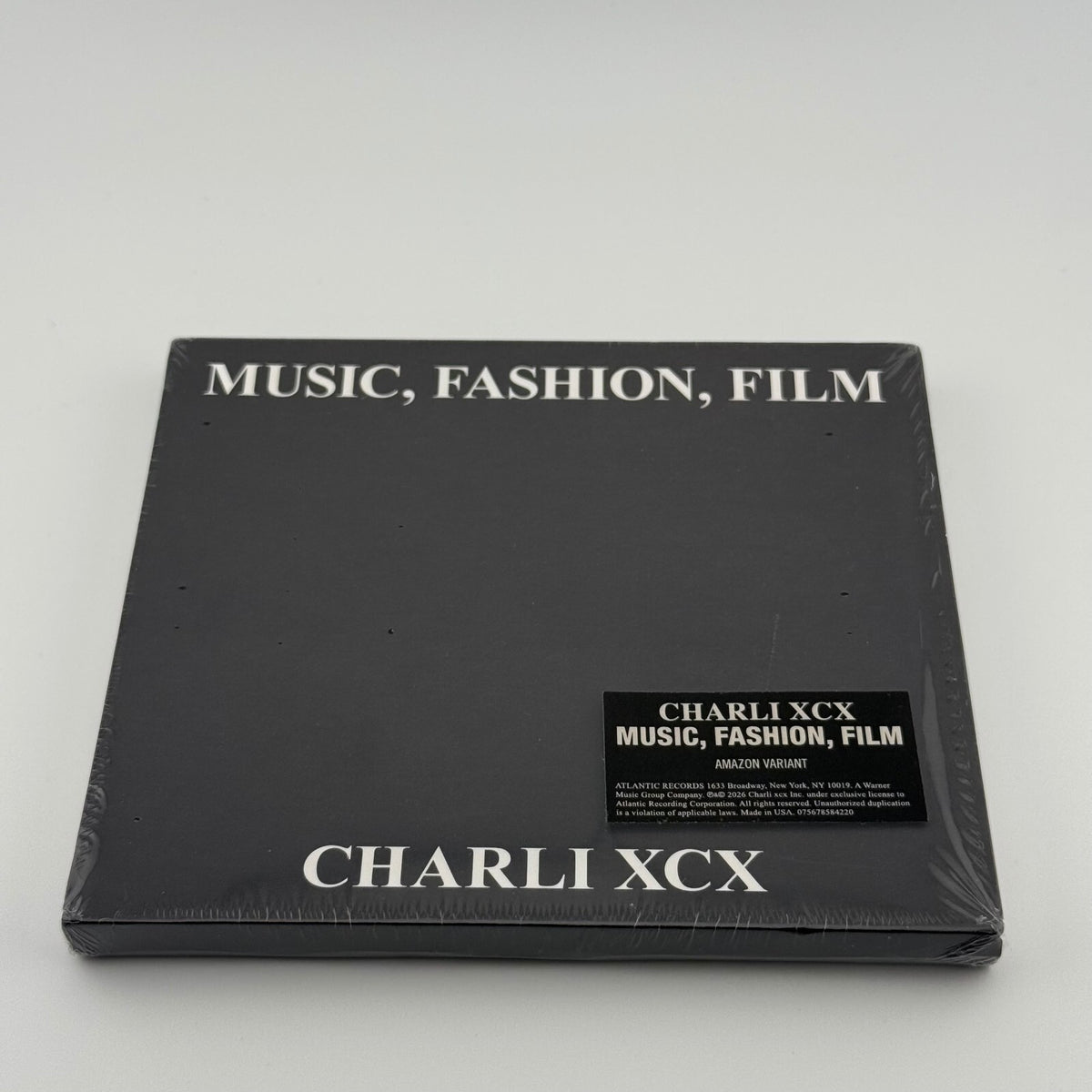 Charli XCX - Music Fashion Film CD - Amazon Exclusive Variant Signed Poster