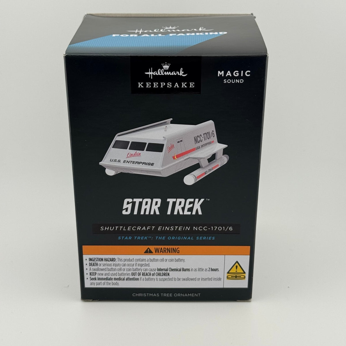2026 Hallmark Keepsake Star Trek Shuttlecraft Einstein Ornament