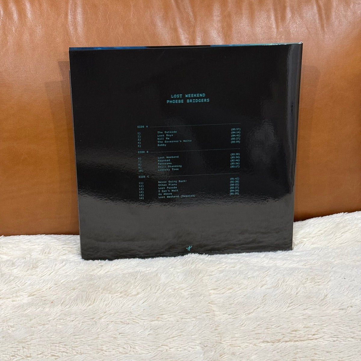 Phoebe Bridgers - Lost Weekend - Signed 2LP Rogue Planet Glow In Dark Vinyl