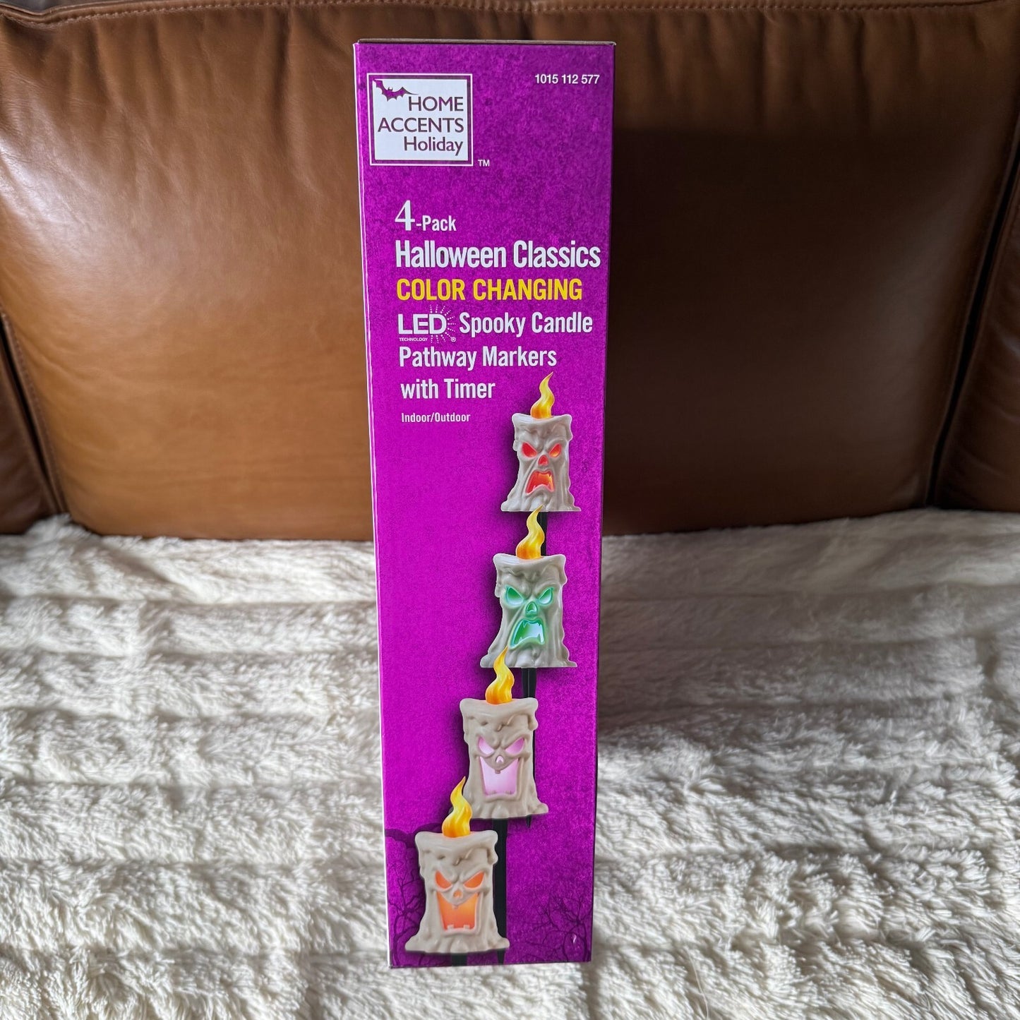 Home Depot Halloween Spooky Candle Pathway Markers - 4 Pack