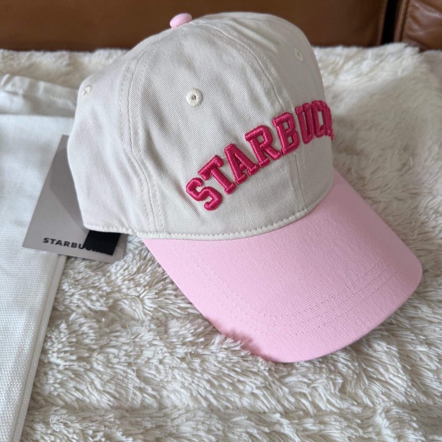 Starbucks Pink Collection Cap & Bearista Tote Bundle - Limited Edition
