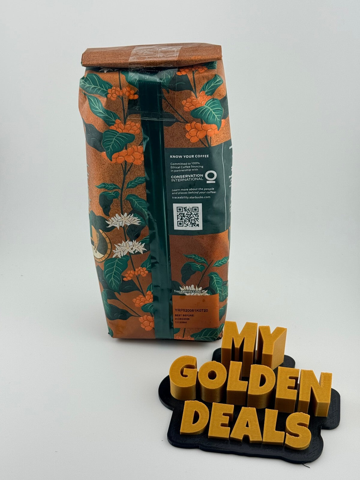Starbucks - Decaf Pike Place Roast Whole Bean 16 oz Medium Roast