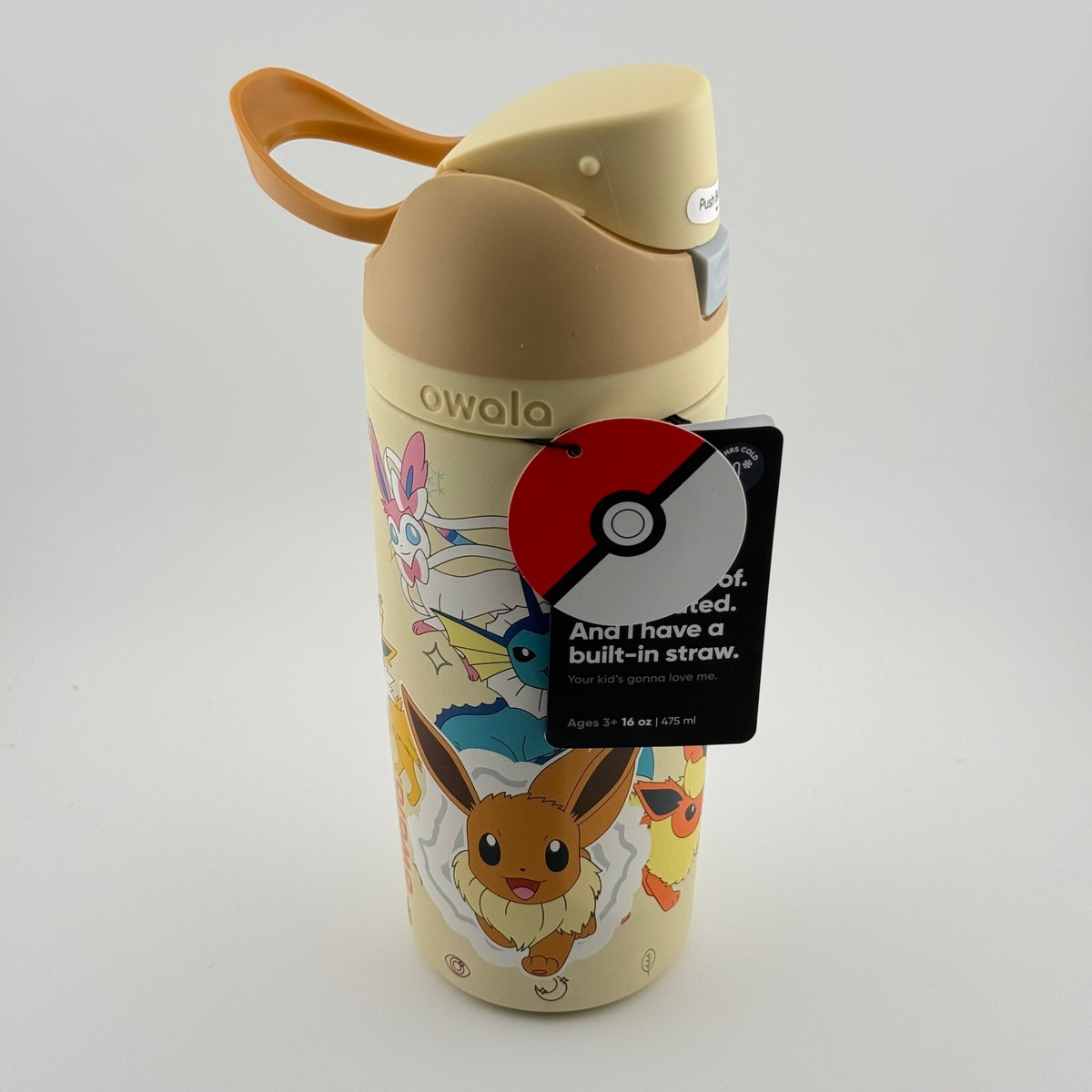Owala x Pokemon - Eevee Evolutions Eeveelutions - 16oz FreeSip Bottle
