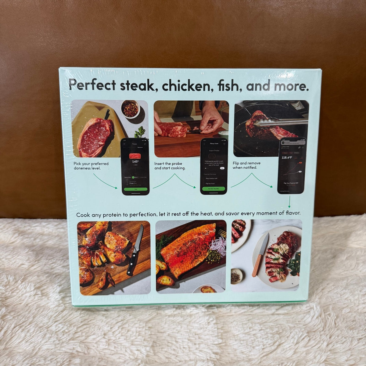 CHEF iQ - Sense - 3rd Gen Wireless Meat Thermometer - 2 Probes
