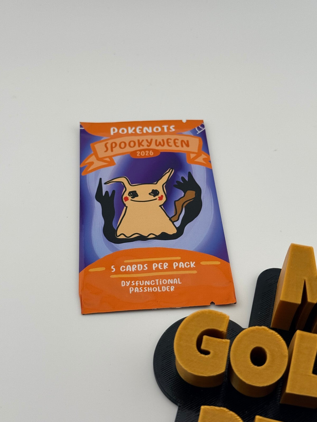 Pokenots - Spookyween 2026 Halloween Trading Card Pack - 5 Cards