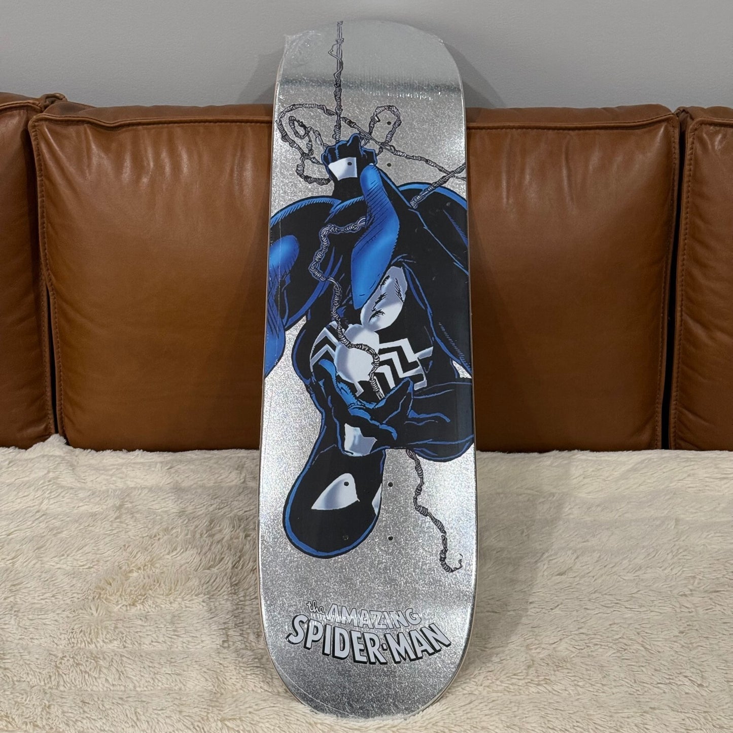 HUF x Marvel Spiderman Skateboard Spider-Man Issue #321 Blind Bag 8.25" - OPENED