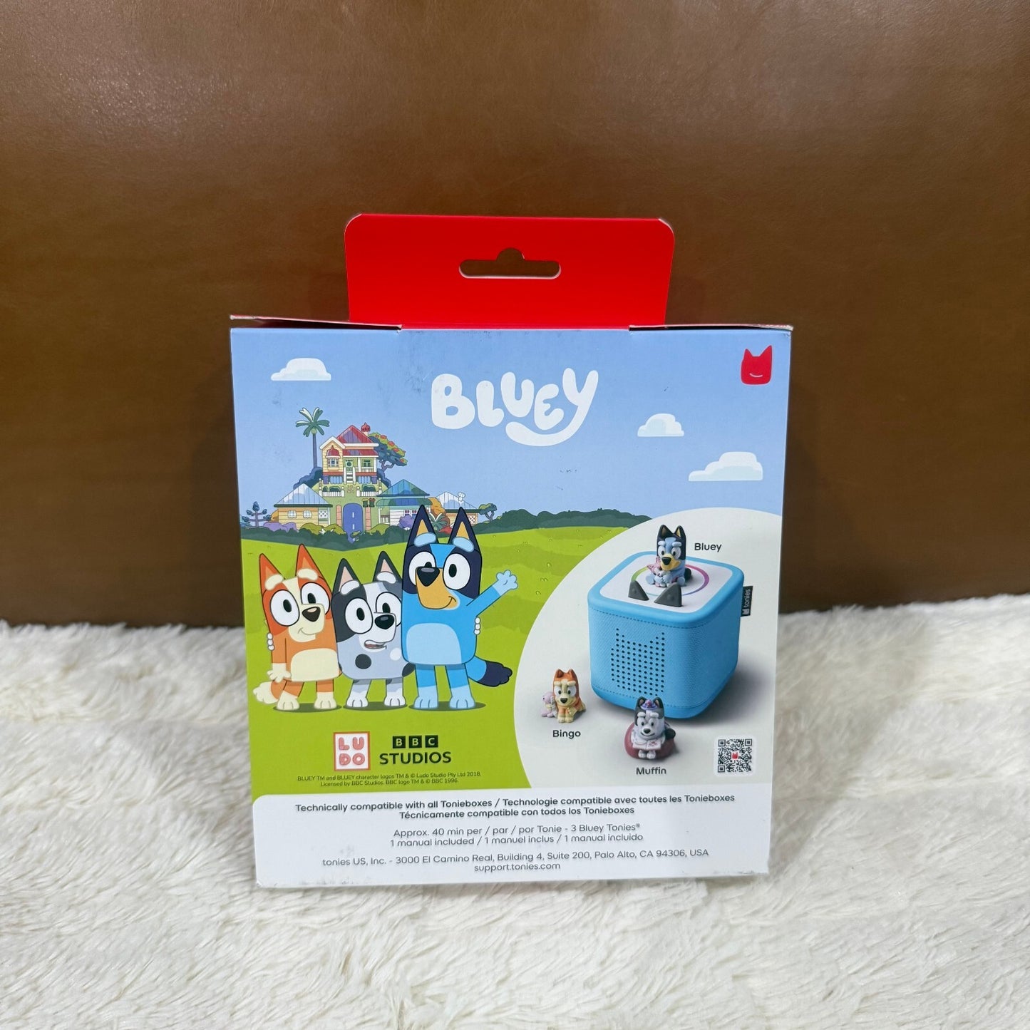 Tonies Bluey 3 Pack Bluey Bingo Muffin Tonie Set
