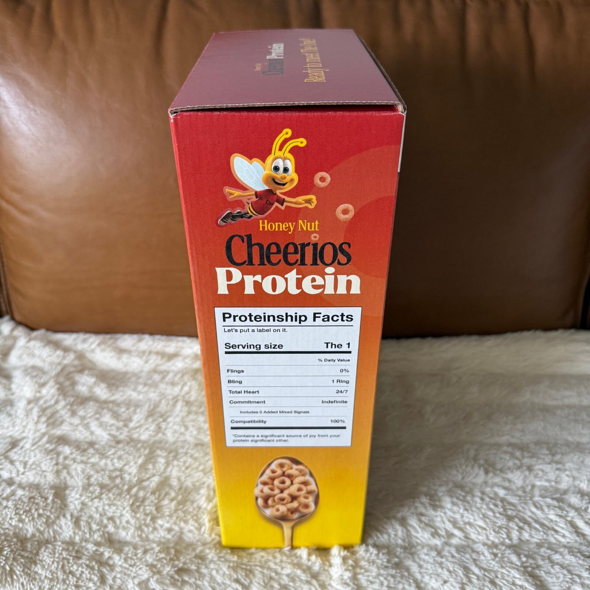 Honey Nut Cheerios Protein Hive Found The One Ring Size L Limited Edition