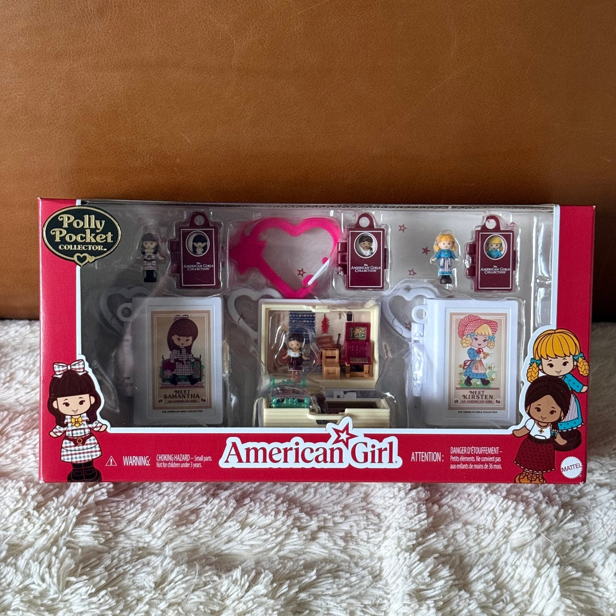 Polly Pocket x American Girl - Collector 3 Pack - Samantha Kirsten Josefina