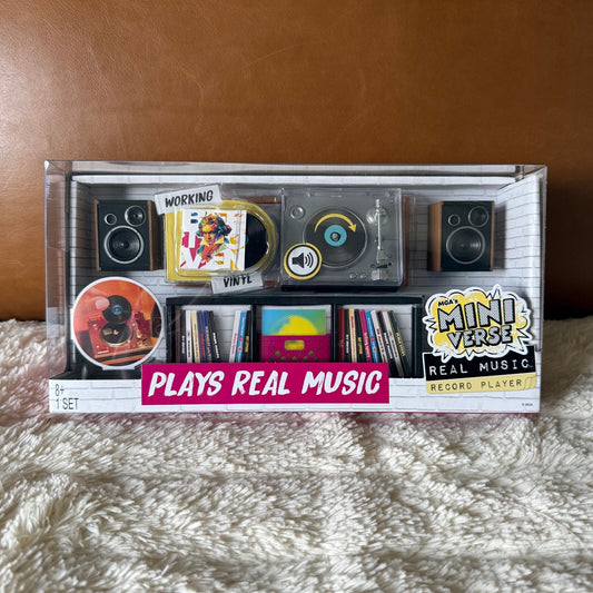 MGA's Miniverse Real Vinyl Playable Music Record Player - Mini Beethoven
