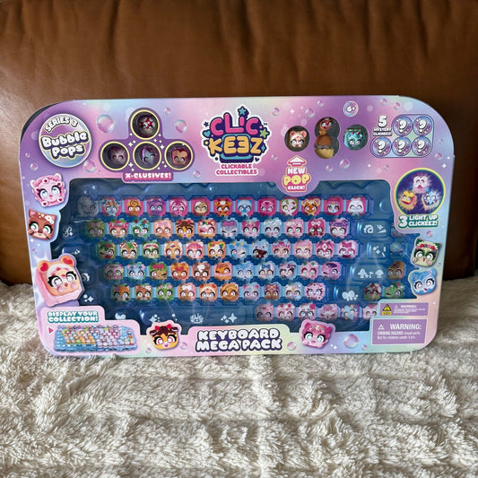 Clickeez Keyboard - Mega Pack Series 3 - Bubble Pops Fidget Toy