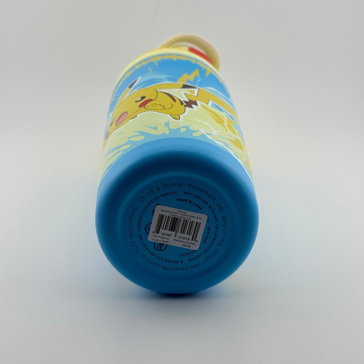 Pokemon x Owala - FreeSip 16 oz - Pikachu - Choose You Stainless Steel Water Bottle