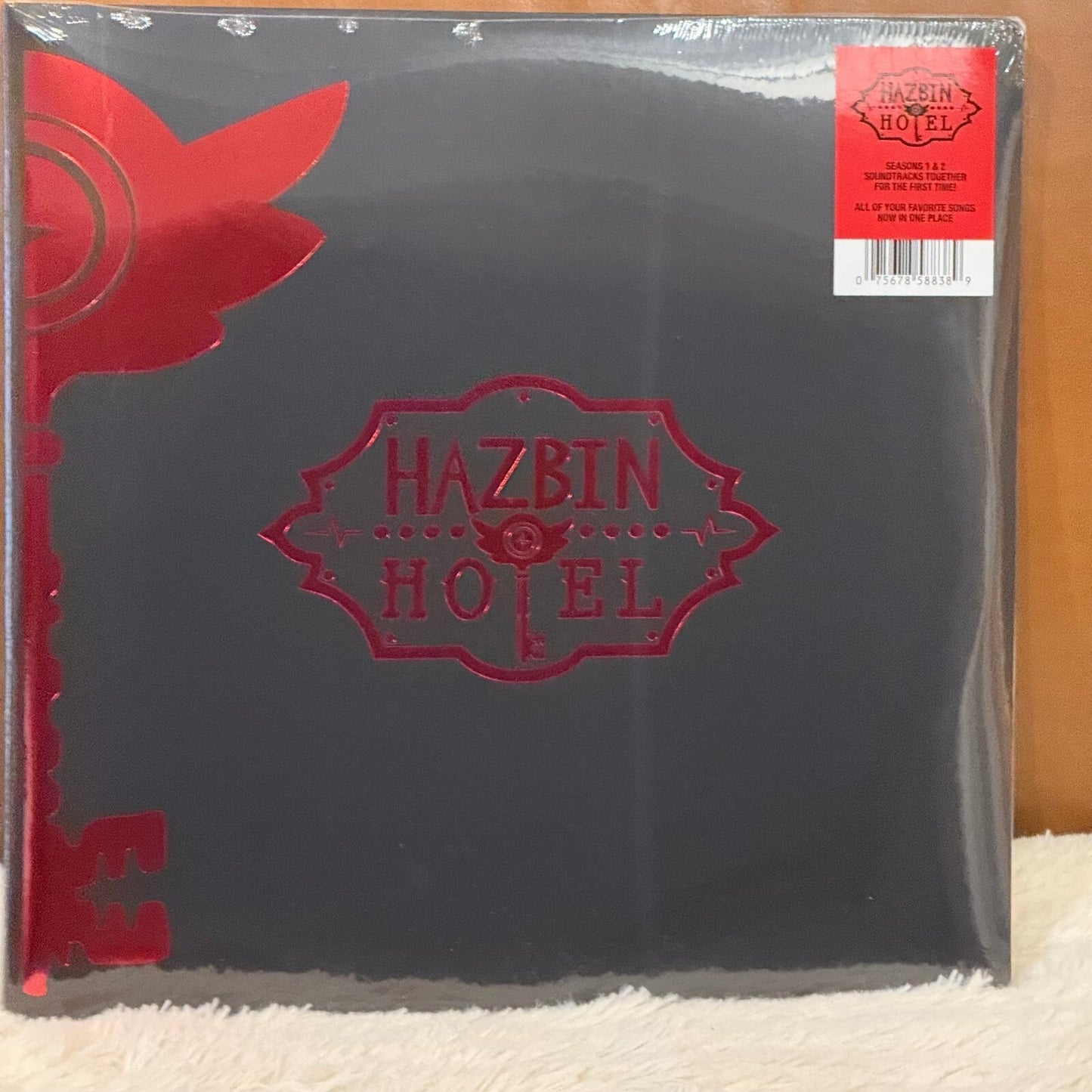Hazbin Hotel Season 1 & 2 Special Edition Soundtrack Vinyl + PR-29 Promo Card