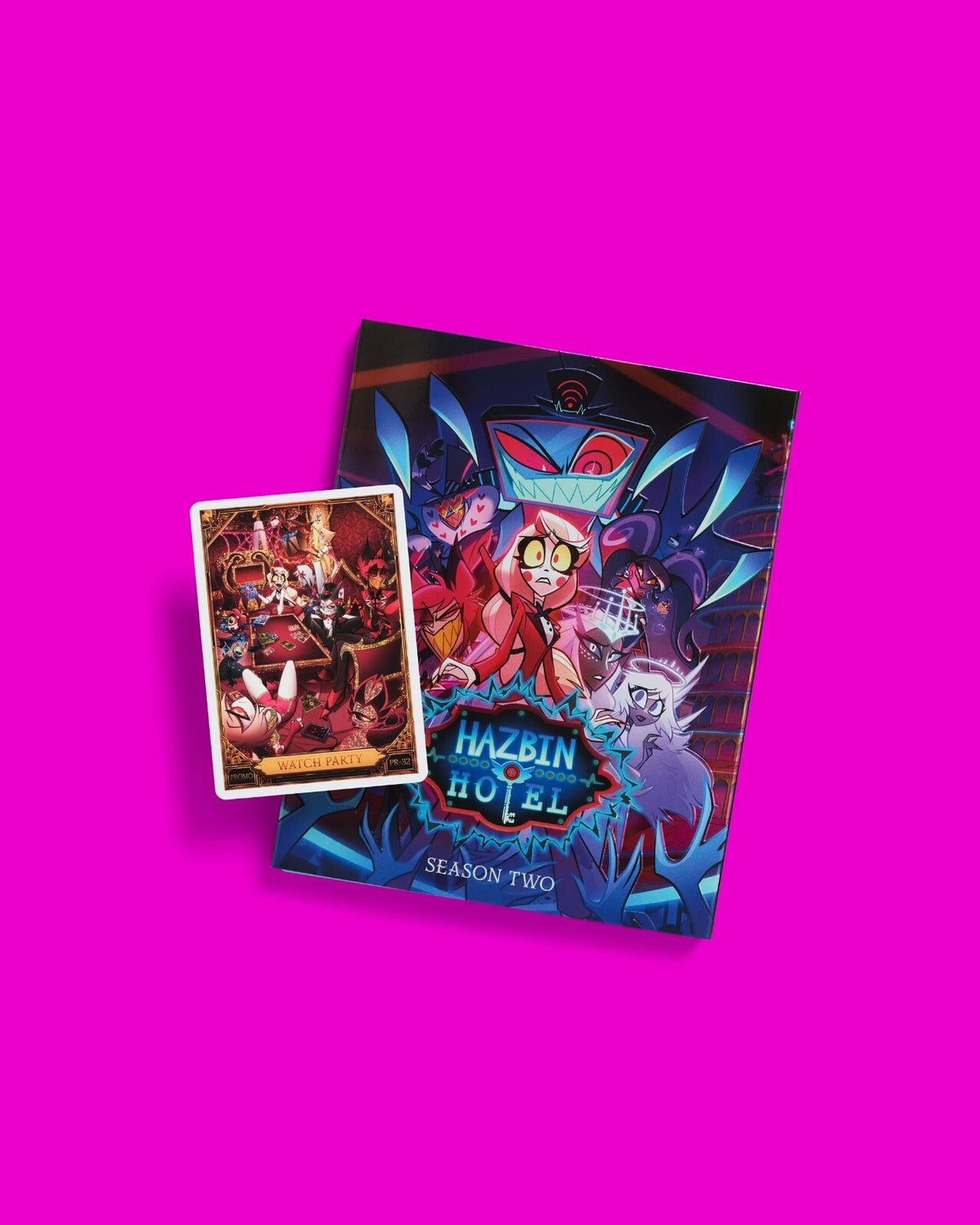 Hazbin Hotel Season 2 Blu-ray + PR-32 Promo Card Exclusive