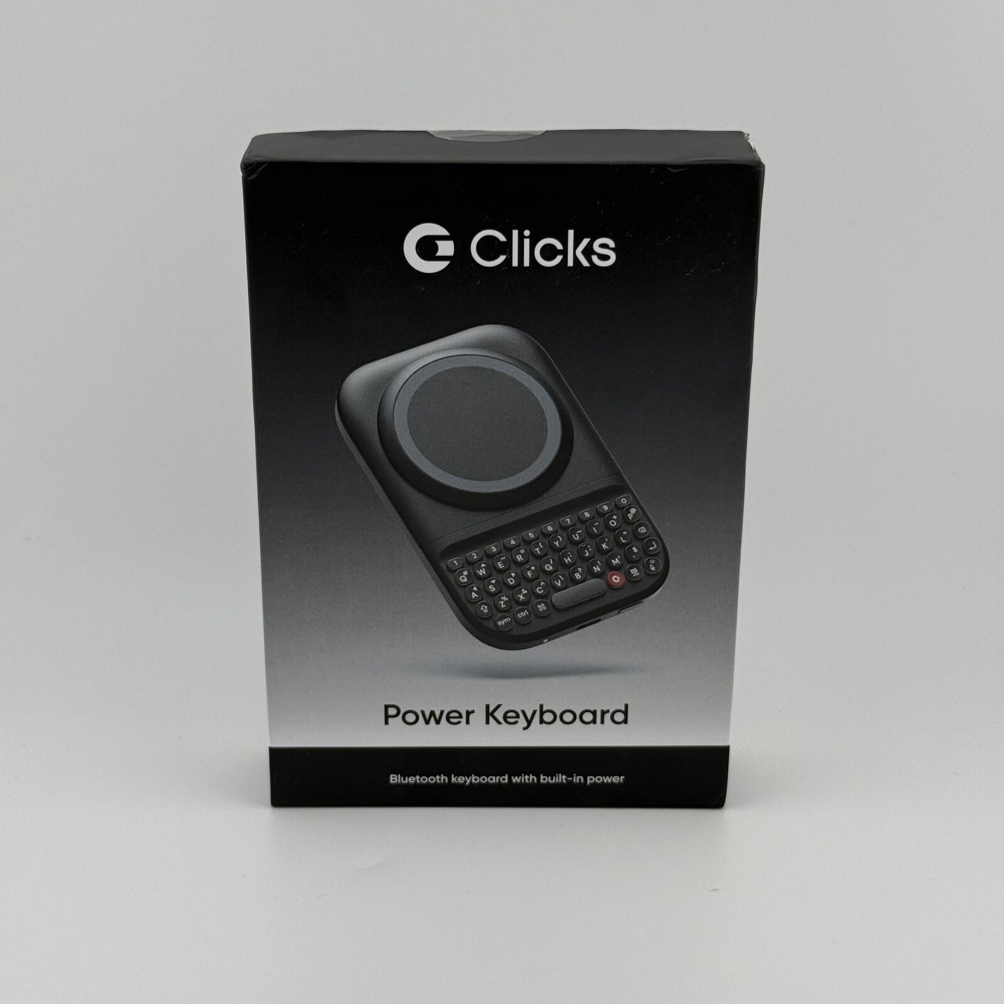 Clicks Power Keyboard - MagSafe Qi2 Wireless Bluetooth - Onyx