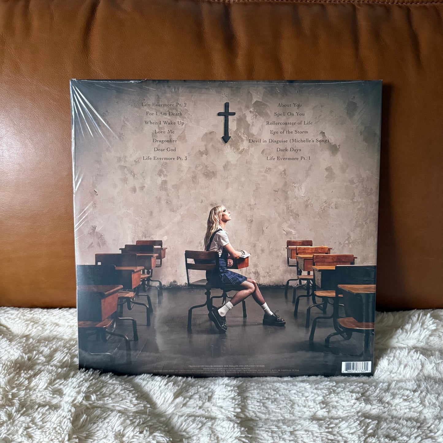 The Pretty Reckless Dear God Signed Cover Black Vinyl 2LP Taylor Momsen Sealed
