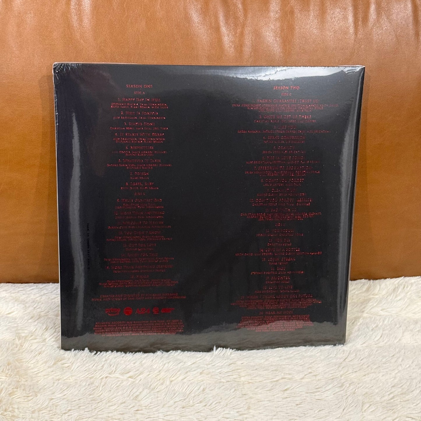 Hazbin Hotel Season 1 & 2 Special Edition Soundtrack Vinyl + PR-29 Promo Card