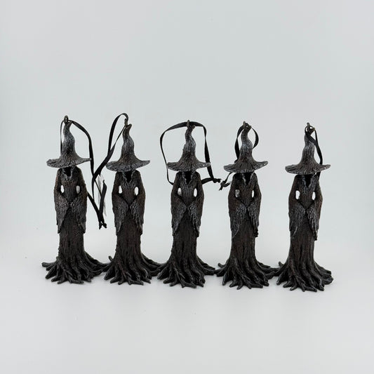 Cracker Barrel - 2026 Bark Witch Ornament - Lot of 5
