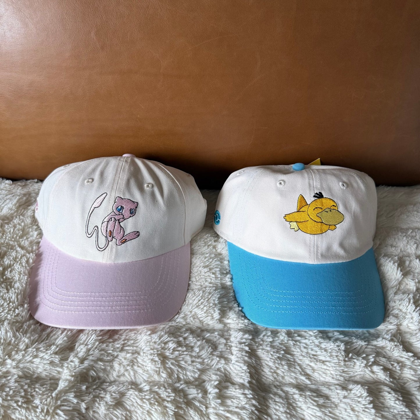 Pokémon x Target - Mew Trainer & Psyduck Cap/hat - Set of 2