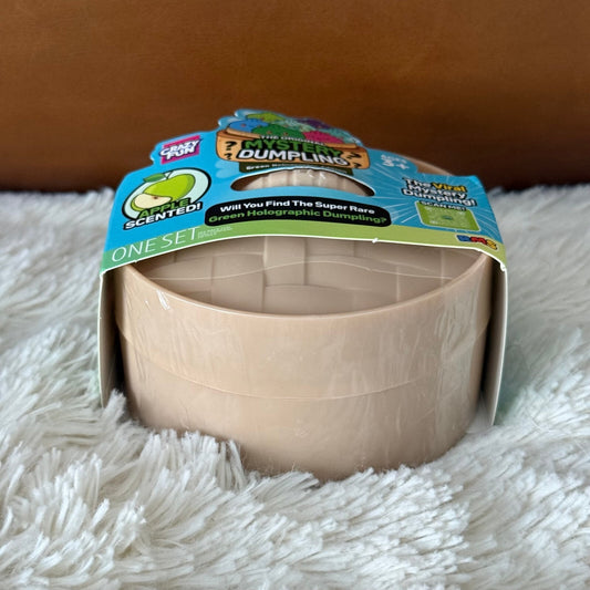 Crazy Fun Mystery Green Holographic Squishy Bun Set