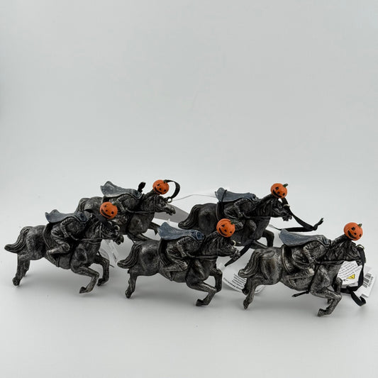 Cracker Barrel - 2026 Headless Horseman Ornament - Lot of 5