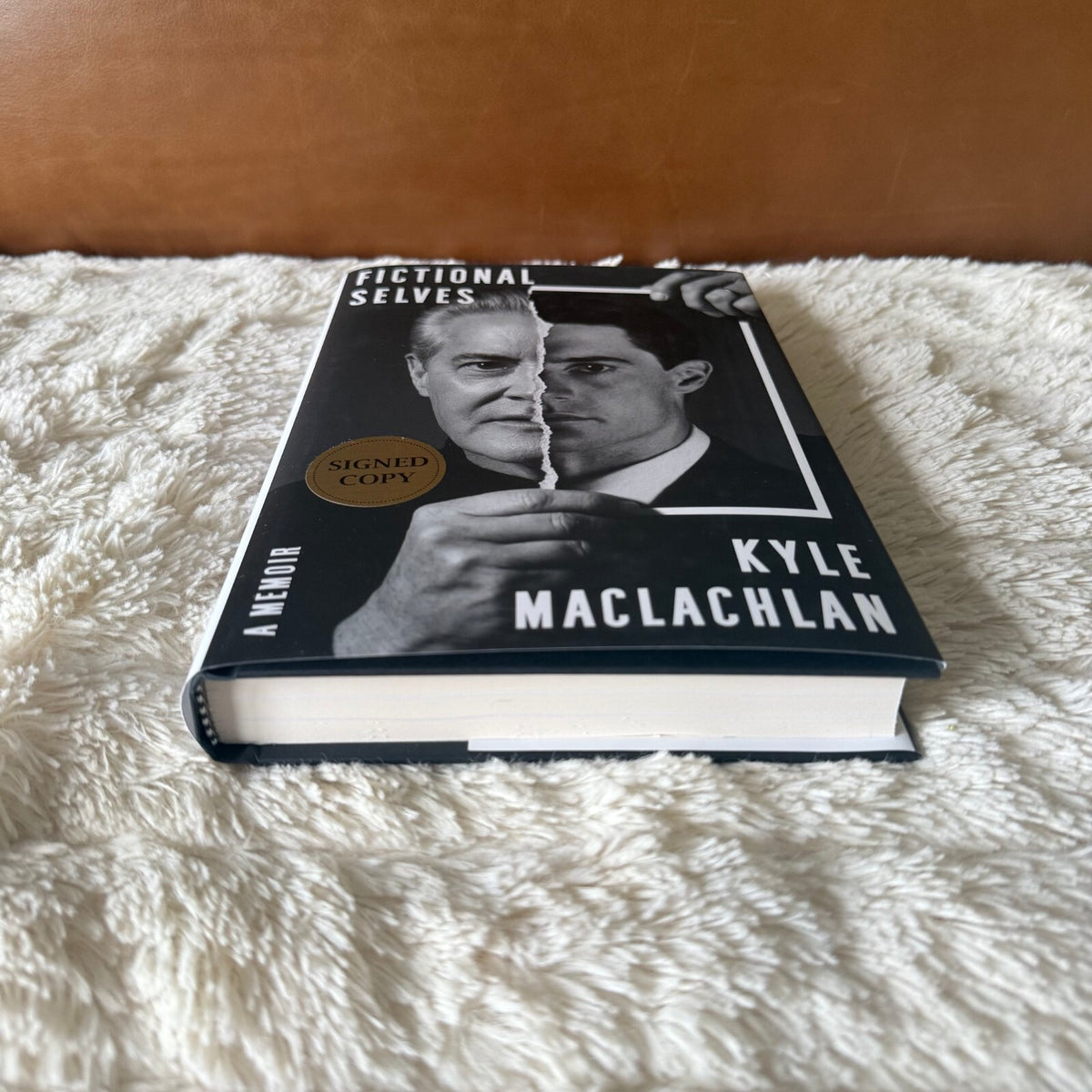 Fictional Selves - Kyle MacLachlan - Autographed Hardcover Memoir Book