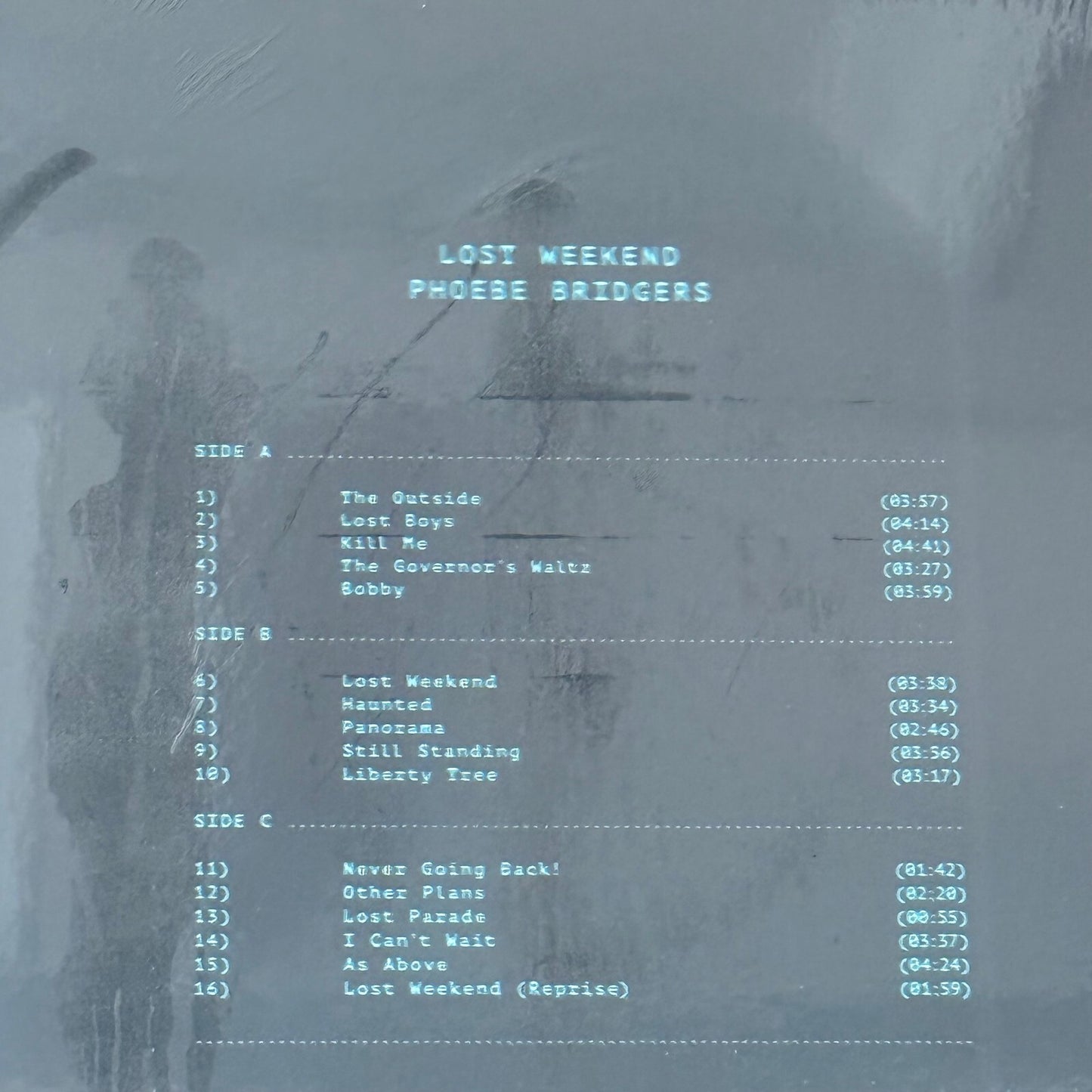 Phoebe Bridgers - Lost Weekend Enceladus Geysers Blue Silver Vinyl 2-LP