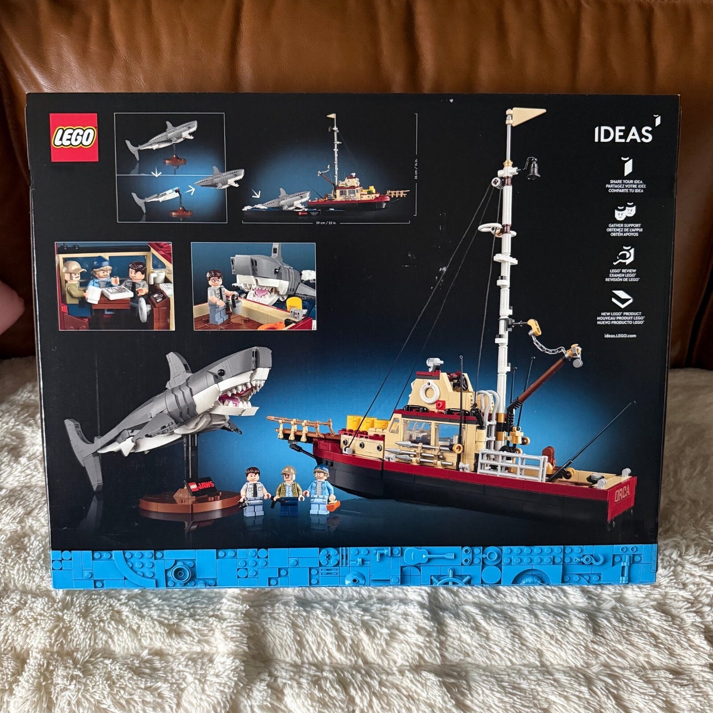 LEGO Ideas Jaws Set - Diorama Kit - 21350