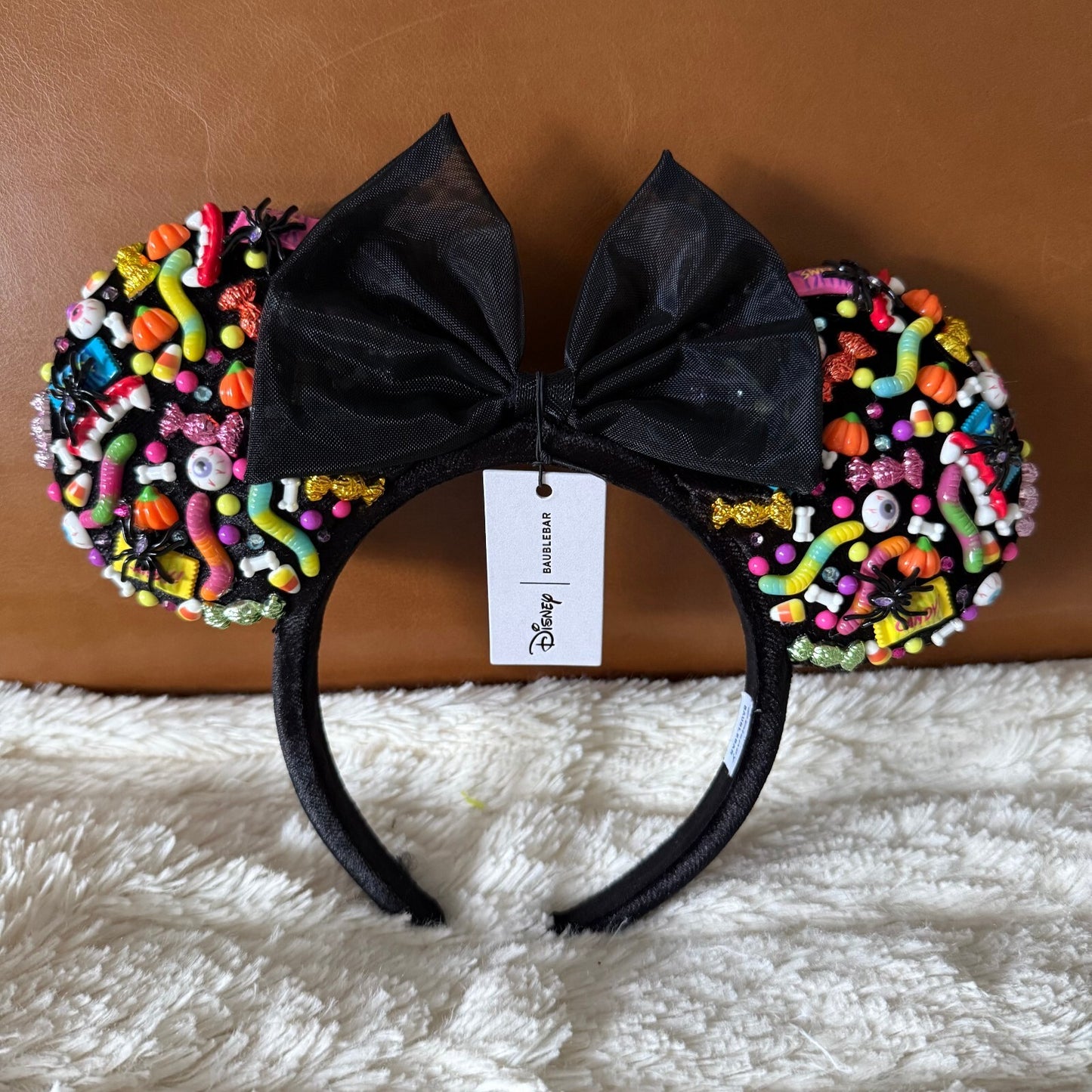 Disney BaubleBar - Halloween Candy Minnie Ears Headband