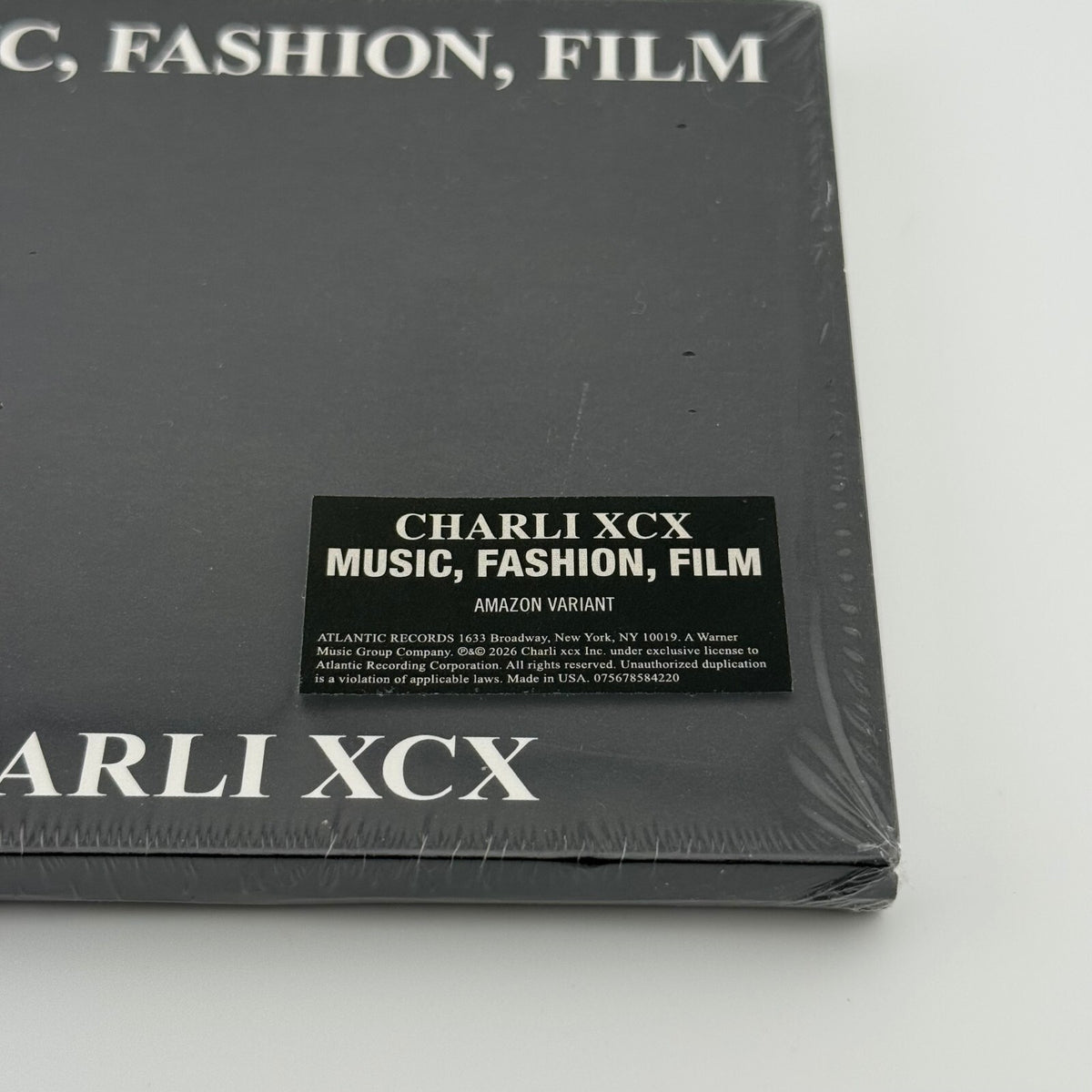 Charli XCX - Music Fashion Film CD - Amazon Exclusive Variant Signed Poster