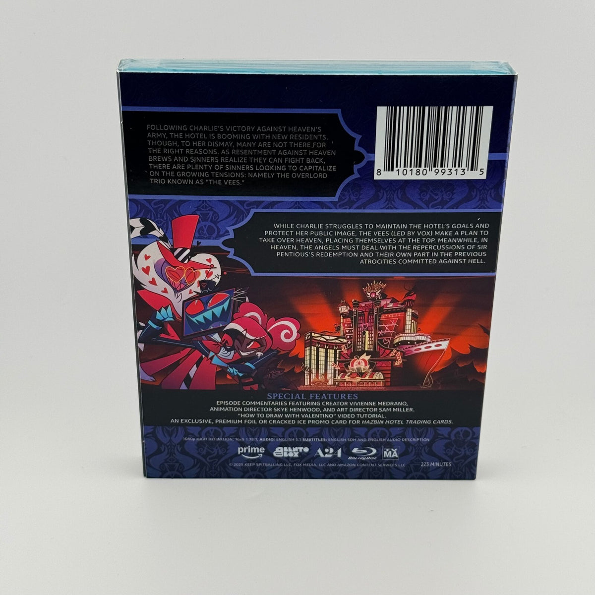 Hazbin Hotel- Season 2 Blu-ray + PR-32 Promo Card Exclusive