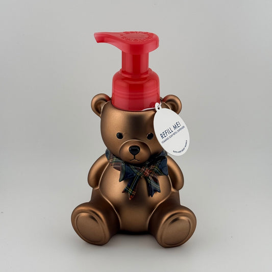 Bath & Body Works - Festive Teddy Bear Foaming Hand Soap Dispenser