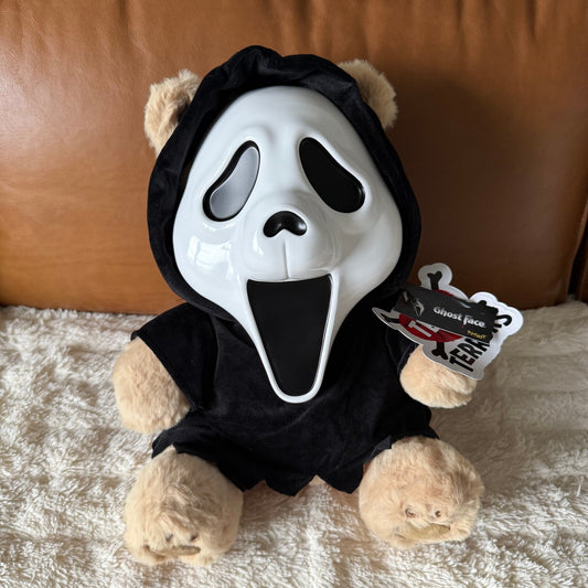 Teddy Terrors - Ghost Face Scream Plush Bear