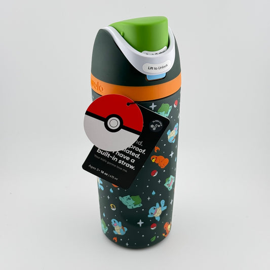 Owala x Pokemon - Kanto First Partners - FreeSip 16oz Water Bottle