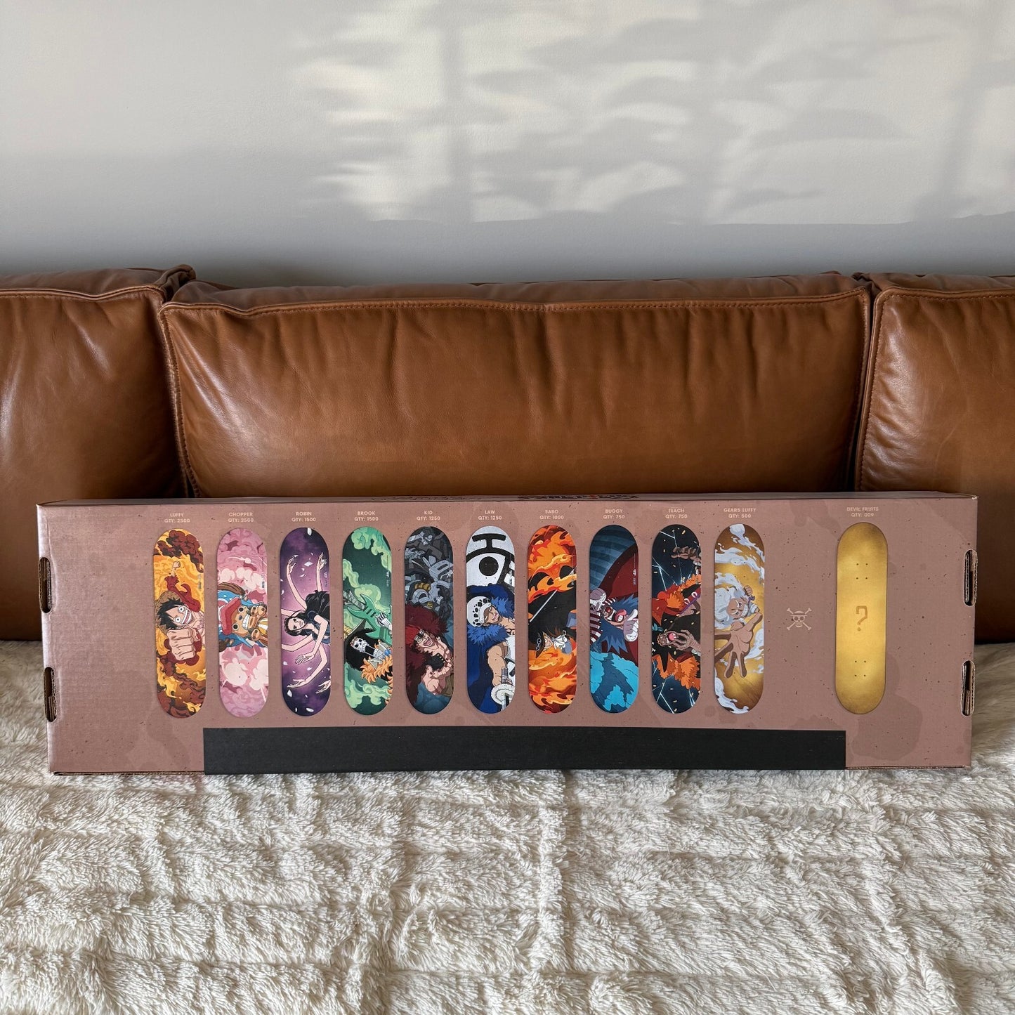 Bear Walker x One Piece Skateboard Blind Box Limited Edition