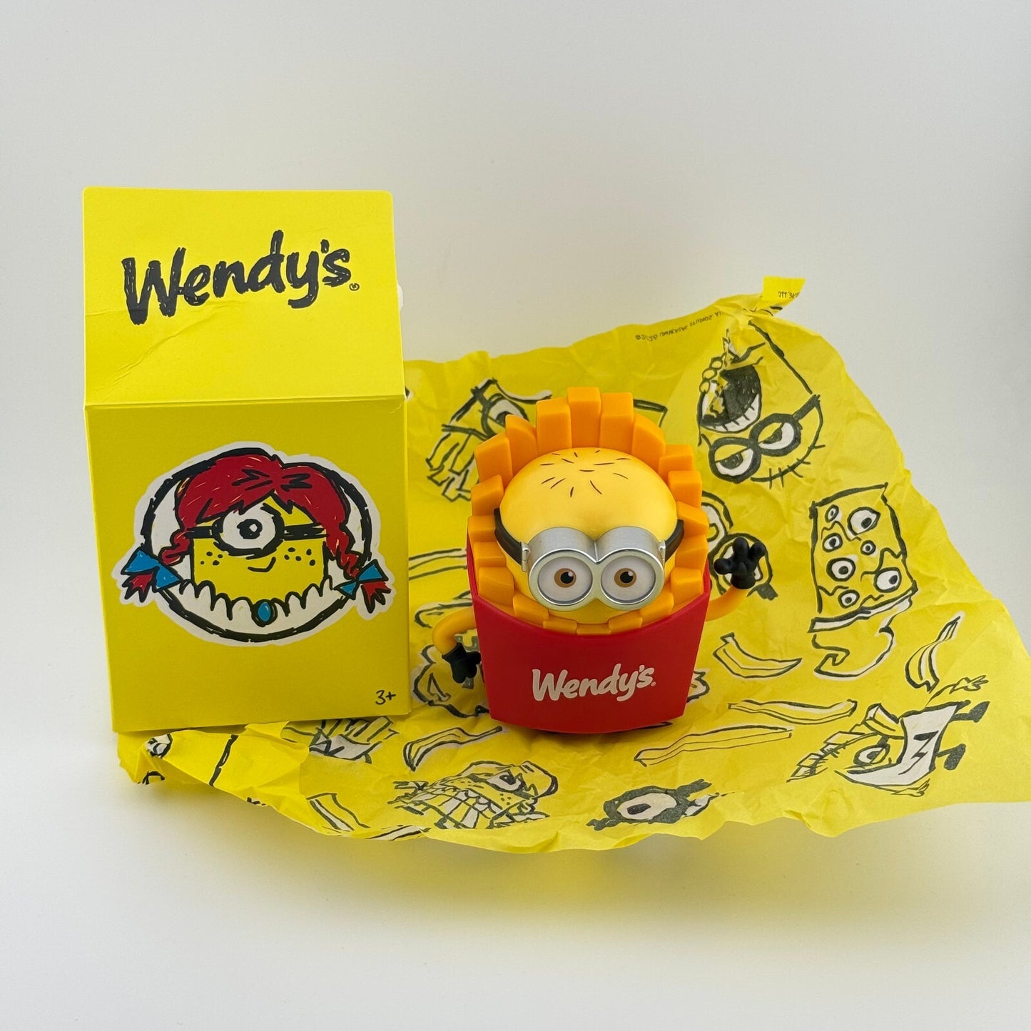 Wendy's - Minions & Monsters - Ed French Fries Figure 2026