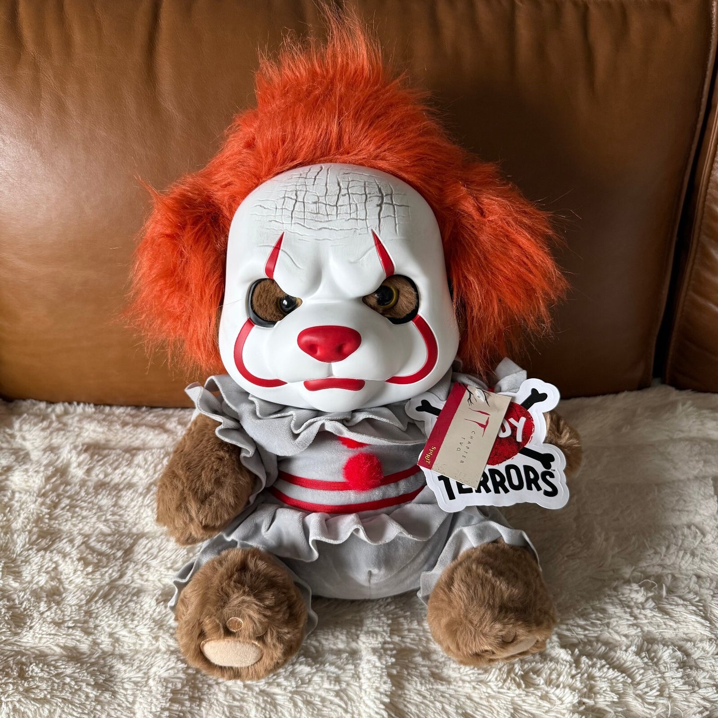 Teddy Terrors Horror Plush Bear Lot - Ghost Face, Pennywise, Terrifier Art