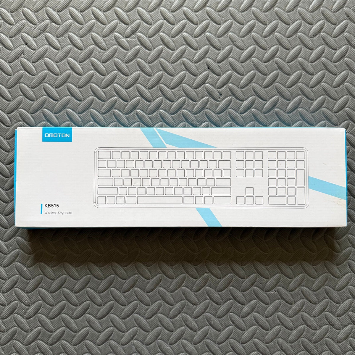 Omoton - KB515 Full Size Wireless Keyboard - White