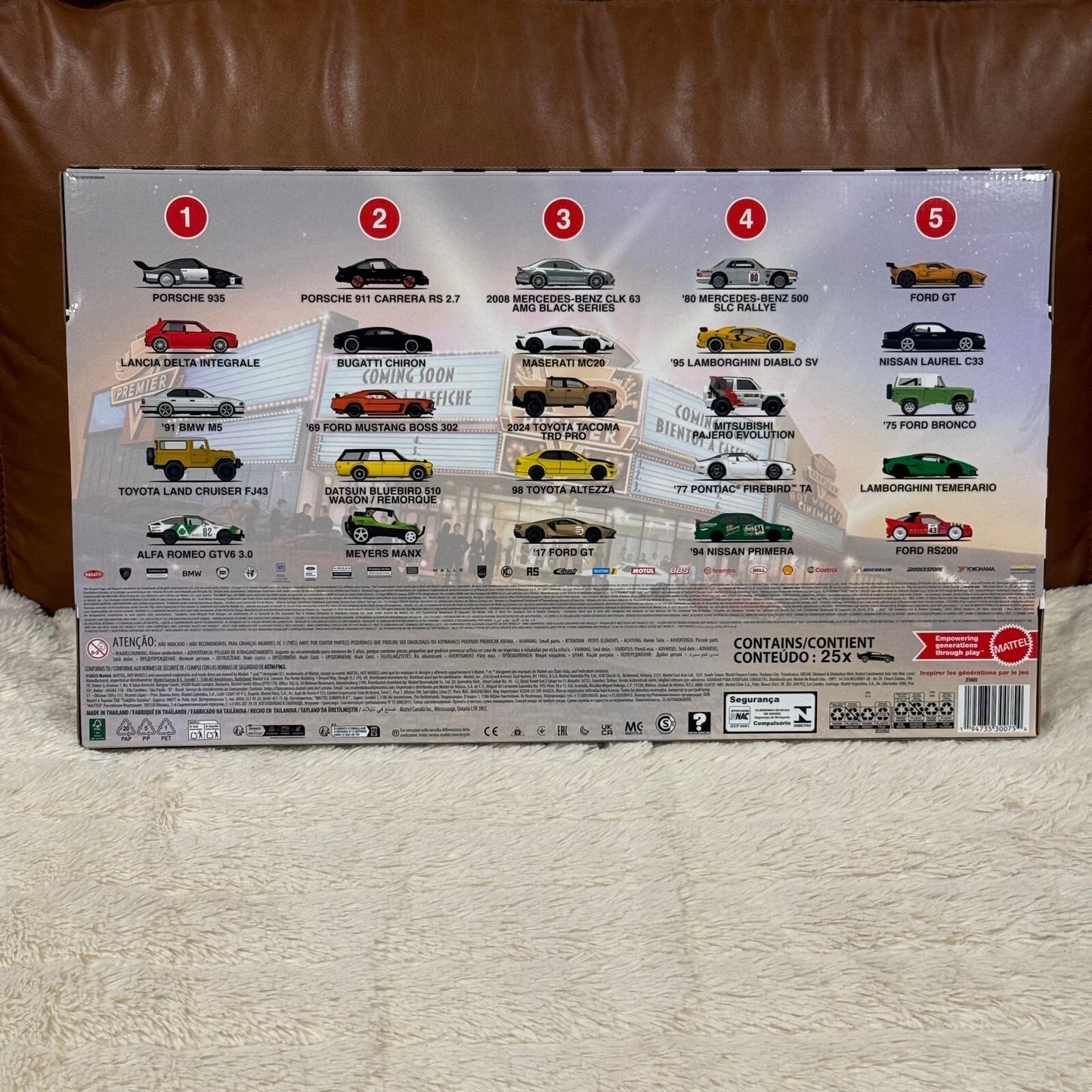 2025 Hot Wheels Boulevard Factory Sealed Set 25 Cars