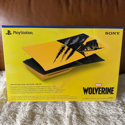 Marvel Wolverine -PS5 Slim Console Covers - CFI-2000