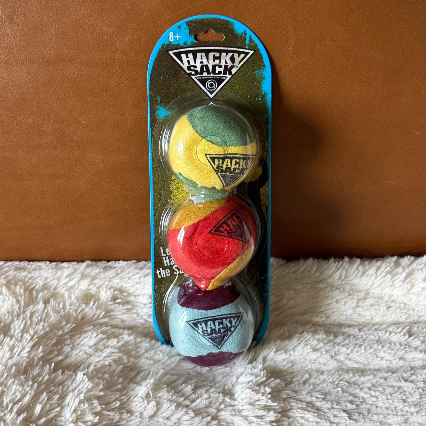 Original Hacky Sack Footbag - Core 70s, 80’s Toys - 3 pack