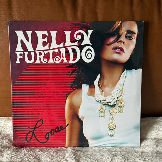 Nelly Furtado - Loose - 20th Anniversary 2LP Red White Vinyl Signed Litho