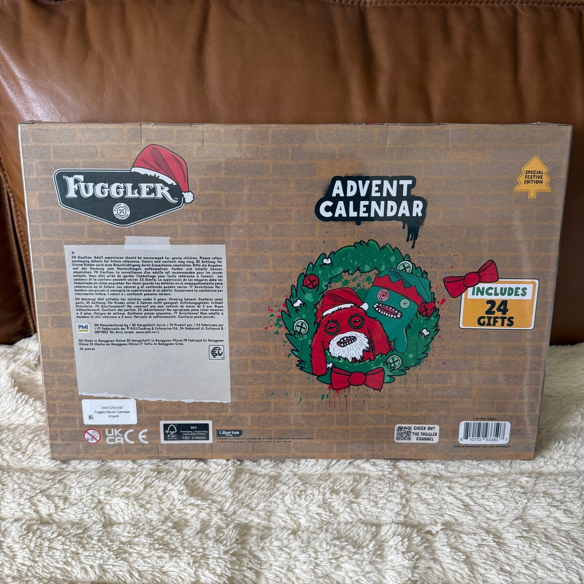 Fuggler - Advent Calendar 24 Gifts Festive Edition 2026 Christmas