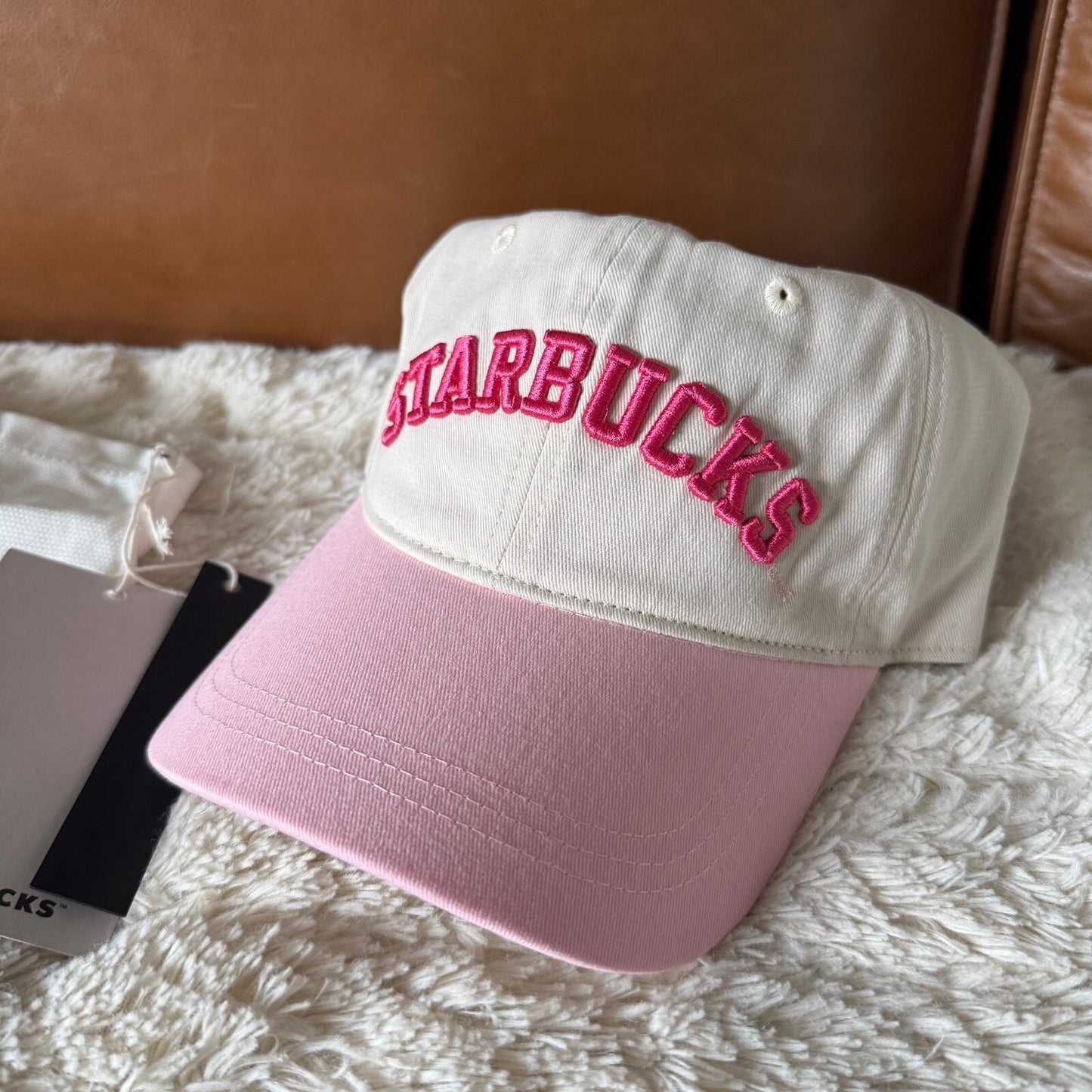 Starbucks Pink Collection Cap & Bearista Tote Bundle - Limited Edition