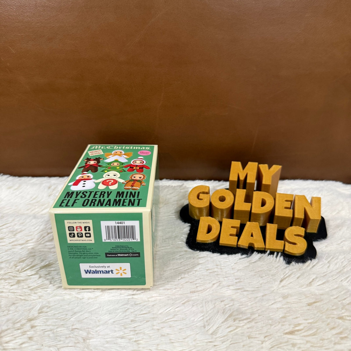 Mr. Christmas Mystery Mini Elf Ornament - Series 1
