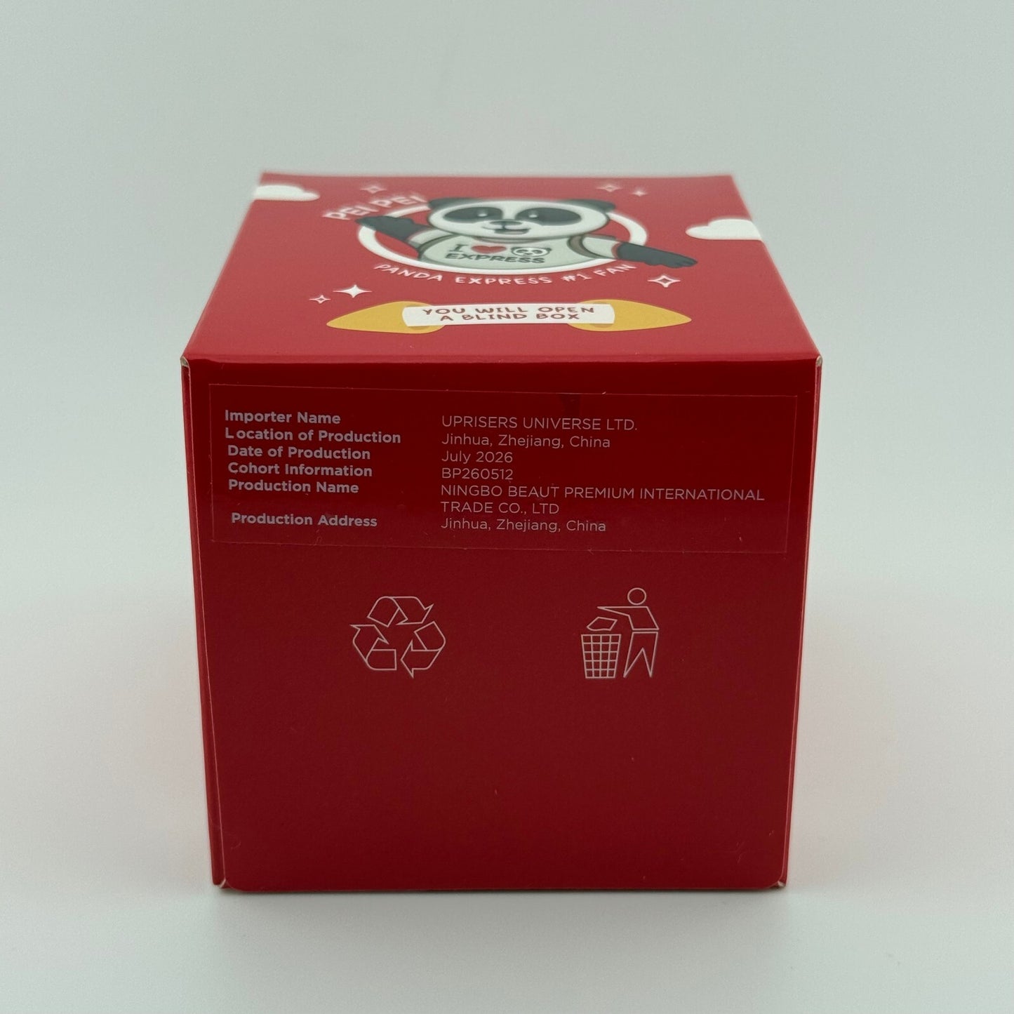 Panda Express - Pei Pei Bag Charm Blind Box 2026
