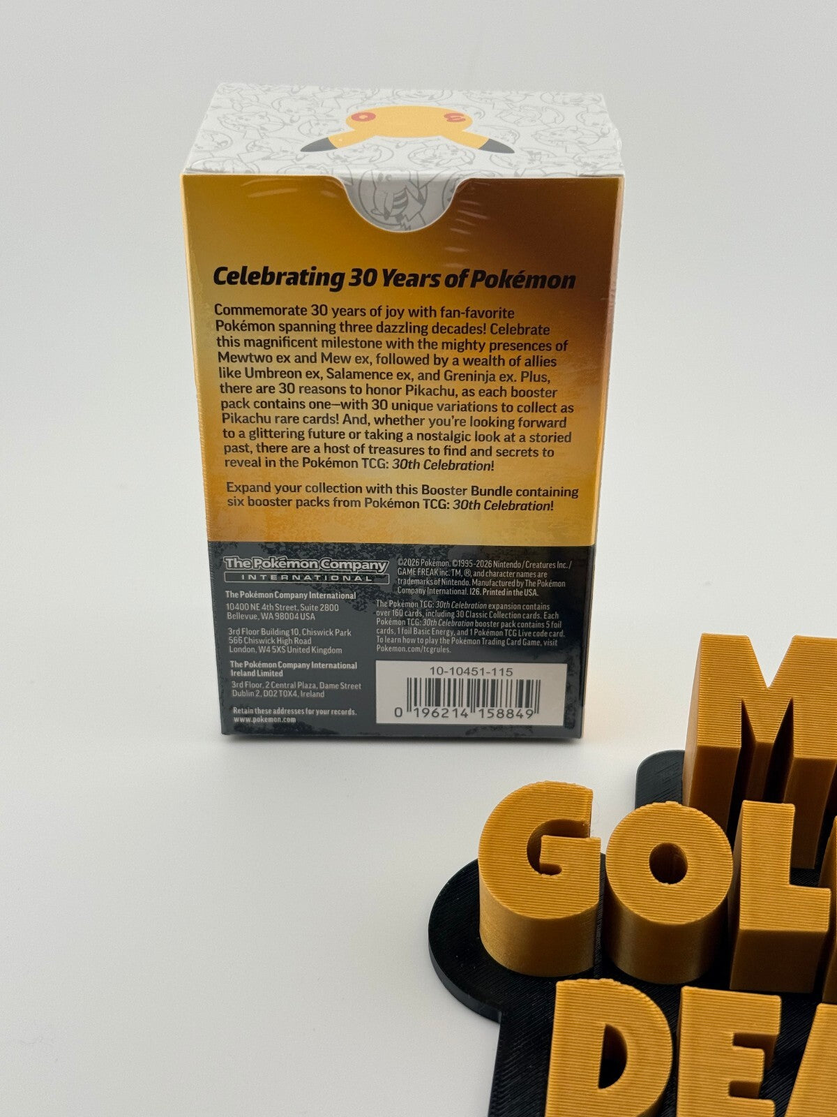 Pokémon TCG: 30th Celebration Booster - Sealed