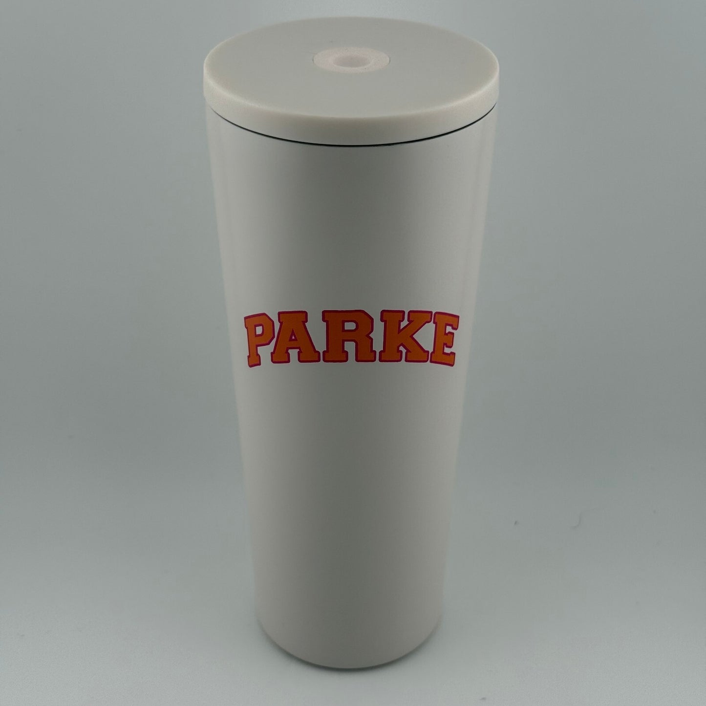 Dunkin x PARKE - Latte Stainless Steel Insulated Tumbler w/ Lid & Straw