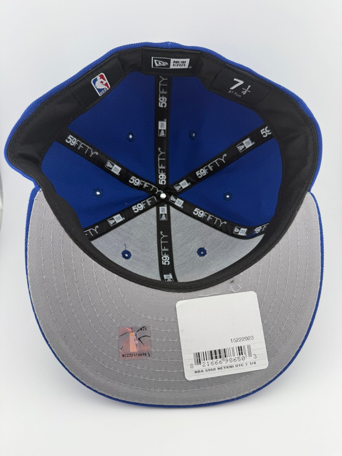 New York Knicks - 2026 NBA Finals Champions Fitted Hat - 7 1/4 Blue ( 59FIFTY)