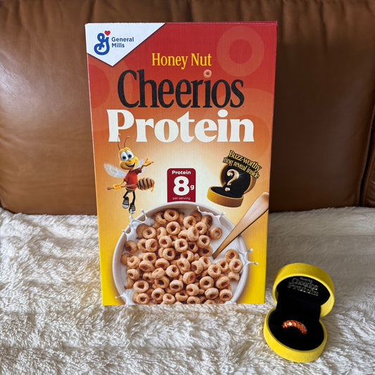 Honey Nut Cheerios Protein Hive Found The One Ring Size L Limited Edition
